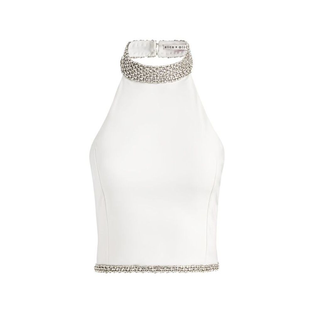 Alice+Olivia Women Halterneck Top